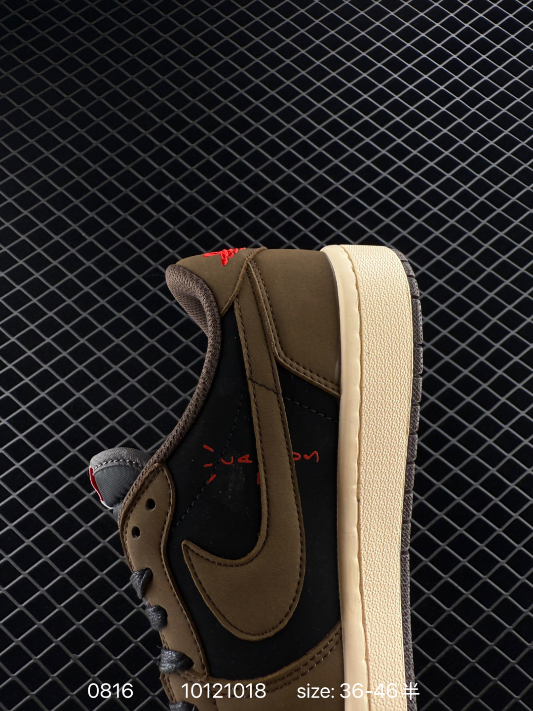 Travis Scott x Air Jordan 1 ” Reverse Mocha “